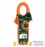 美國EXTECH EX810 1000A交流鉗形表紅外測溫儀