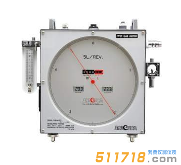 日本品川 W-NK-5A濕式氣體流量計