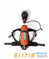 美國MSA 10176334 AG2100 BTIC空氣呼吸器 9L 氣瓶有表