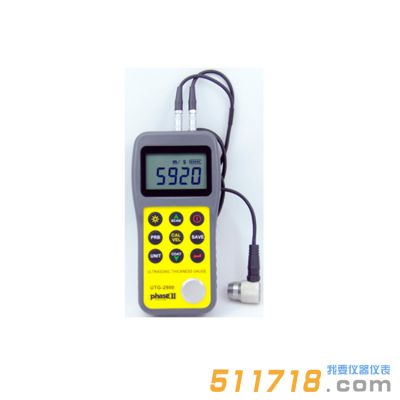 美國PhaseII UTG-2900超聲波測厚儀