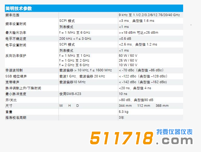 德國 R&S SMB 100A模擬射頻信號源技術(shù)參數(shù).png