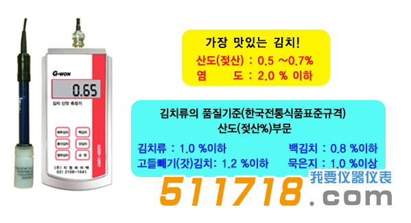 韓國G-WON GMK-885N泡菜酸度計(jì)1.png